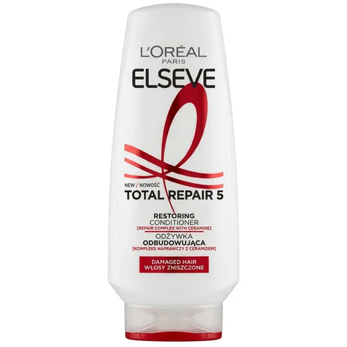 Zdjęcie produktu Odżywka do Włosów Loreal Elseve Total Repair 5 Kompleks Naprawczy z Ceramidem Włosy Zniszczone 200ml
