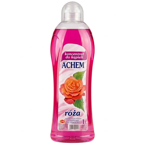 Zdjęcie produktu Koncentrat Płyn do Kąpieli Achem Róża Uczucie Świeżości Myje i Pielęgnuje 1 L