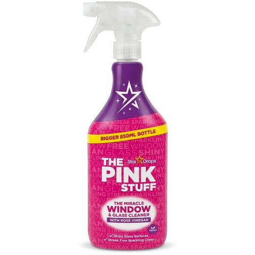 Spray do Czyszczenia Szyb The Pink Stuff the Miracle Window Różowy 850ml