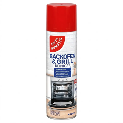 Spray do Czyszczenia Piekarników Backofen Gut & Gunstig Tłuszcz i Przypalenia 500ml