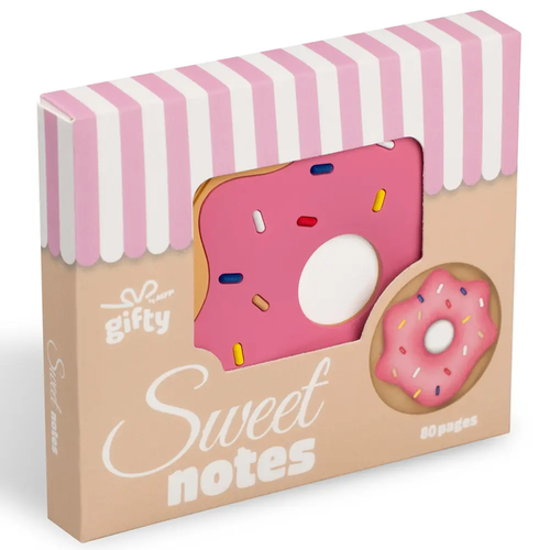 Notesik Mini Zeszyt Pachnący Donat Sweet Notes Dla Dzieci 80 stron