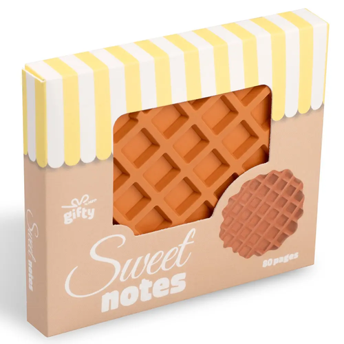 Notesik Mini Zeszyt Pachnący Wafelek Sweet Notes Dla Dzieci 80 stron