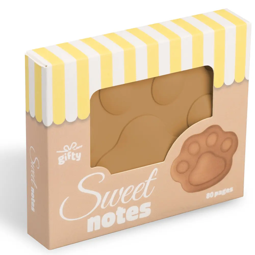 Notesik Mini Zeszyt Pachnący Łapka Sweet Notes Dla Dzieci 80 stron